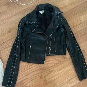 Leather jacket